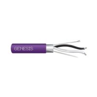 Genesis (46522110) 18/2 Stranded Tc Shielded — Fire Alarm, Plenum, Shielded — Purple