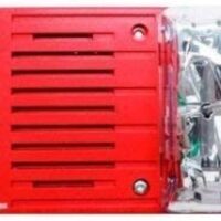 Simplex (4903-9253) A/V 24Vdc 30Cd Red Horiz F/S