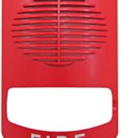 Simplex (4905-9983) A/V Cover,White, W/O Fire, Ta