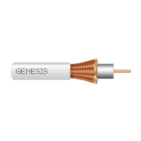Genesis (50015501) Rg59 95%Bc — Cctv Coax, Gen Purpose — White
