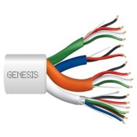 Genesis (50031001) Rg6 Ccs Dual-Shield (60%) — Catv Coax, General Purpose — White