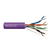 Genesis (50781110) 24/4Pr Cat 5E — Category 5E, Riser — Purple