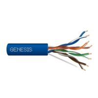Genesis (50782106) 24/4Pr Cat 5E — Category 5E, Riser — Blue