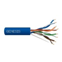 Genesis (50785506) 24/4Pr Cat 5E — Category 5E, Riser — Blue