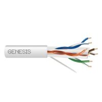 Genesis (50921001) 23/4Pr Cat 6 Plus — Category 6, Riser — White