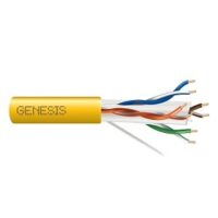 Genesis (50922102) 23/4Pr Cat 6 Plus — Category 6, Riser — Yellow