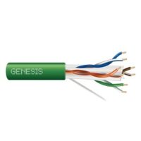 Genesis (50922105) 23/4Pr Cat 6 Plus — Category 6, Riser — Green