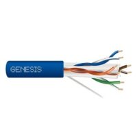 Genesis (51021106) 23/4Pr Cat 6 Plus — Category 6, Plenum — Blue