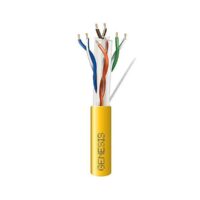 Genesis (51022102) 23/4Pr Cat 6 Plus — Category 6, Plenum — Yellow