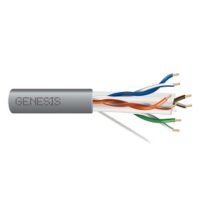 Genesis (51022109) 23/4Pr Cat 6 Plus — Category 6, Plenum — Gray