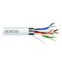 Genesis (51931001) 23/4Pr Cat 6A — Category 6A, Riser — White