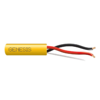 Genesis (52505502) 16/2 Stranded — Home Theater Sound, Riser, Unshielded — Yellow