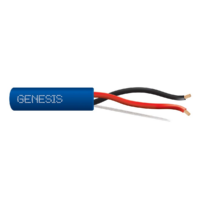 Genesis (52505506) 16/2 Stranded — Home Theater Sound, Riser, Unshielded — Blue