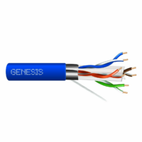 Genesis (53931106) 23/4Pr Cat 6A — Category 6A, Plenum — Blue