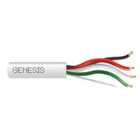 Genesis (54745501) 16/4 Stranded Audacious — Audacious Sound, Riser, Unshielded — White