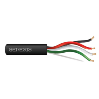 Genesis (54745508) Audacious Sound, Riser, Unshielded — 16/4 Stranded Audacious — 500  Pull Box