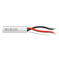 Genesis (54776101) 12/2 Stranded Audacious — Audacious Sound, Riser, Unshielded — White
