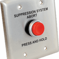 Potter (ABORT-R) (3001000) Abort Switch Red Button