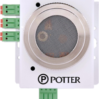 Potter (CHS-24RR) Wall Selectable Horn/Strobe, Red Lens, Red