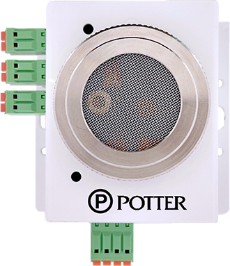 Potter Electric Signal CHS-24RR, Potter (CHS-24RR) Wall Selectable Horn/Strobe, Red Lens, Red