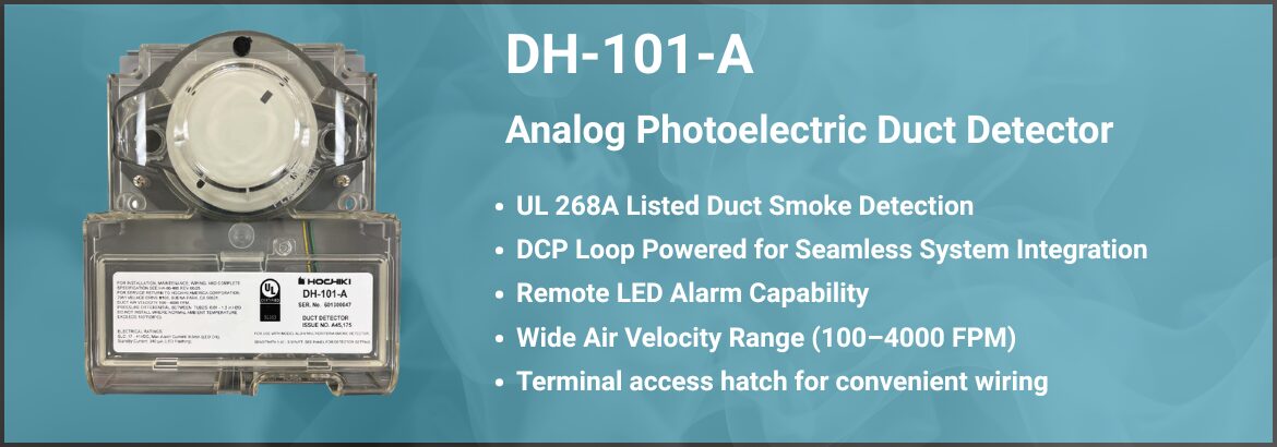 Hochiki DH-101-A, Hochiki (DH-101-A) (0200-02180) Duct Detector