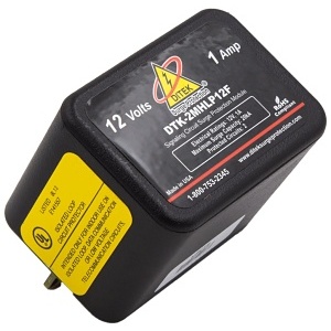 Ditek DTK-2MHLP12F, Ditek (DTK-2MHLP12F) 12V, 2 Pair, Modular Alam Panel Protector W/ 1A Fuse, Ul497B Listed