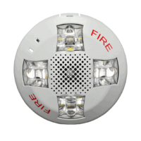 Kidde Commercial (EG4SVWN) Wall Speaker/Strobe, 15-110Cd, White