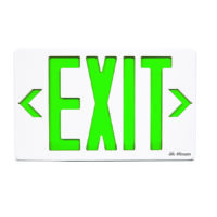 Mircom (EL-7007GX-180) Led Emergency Exit Sign - Green - 180 Minutes Battery Backup