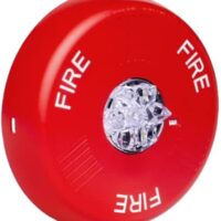 Wheelock (ELAMTR) Eluxa Addressable-Multitone, Red, 12 Or 24Vdc)