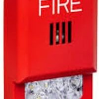 Wheelock (ELLP-ALR) Eluxa Letter Plate, Red, Alert