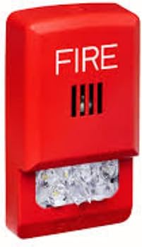 Wheelock ELLP-ALR, Wheelock (ELLP-ALR) Eluxa Letter Plate, Red, Alert