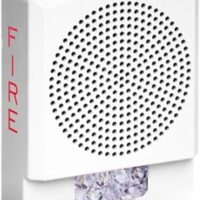 Wheelock (ELSTW-NA) Eluxa,Led Str,Wht,Wall,24V,15/30/75/110/135/185,No Ltr,Amber