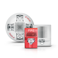 Kidde Commercial (EWGSVMWF) Outdoor Speaker/Strobe, 15-115Cd, White, Fire Marking