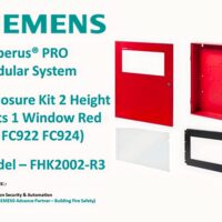 Siemens (FHD2002-R3) Outer Door 2 Height Units 1 Window Red