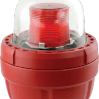Federal Signal (FSEX-24PMC-MOD) Strobe Exp Prf 4-Wir In-Rush Red Hsg