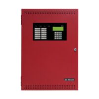 Mircom (FX-3318) Black Backbox And Red Door Enclosure. Comes Complete With Main Board
