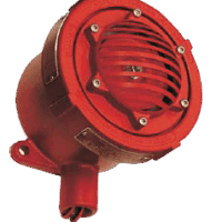 Potter (LSEX-24WMR) Wall Mount, Red Lens