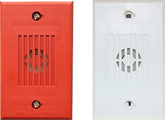 Potter Electric Signal MHT-1224W, Potter (MHT-1224W) Mini Horn, White, Synchable