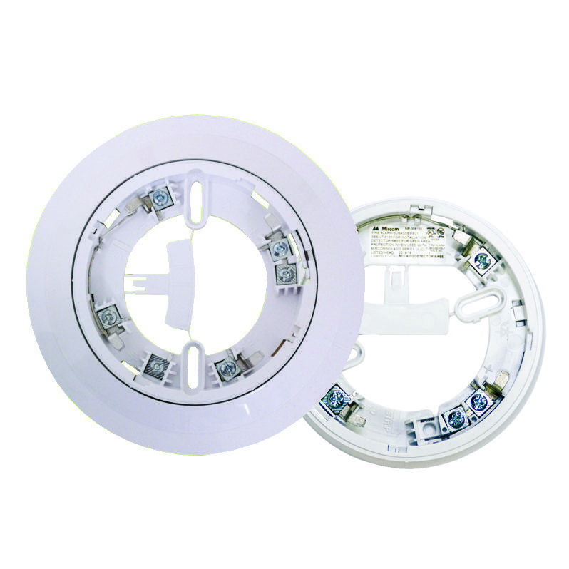 Mircom MIX-4001, Mircom (MIX-4001) Mix-4001 6″ Detector Base