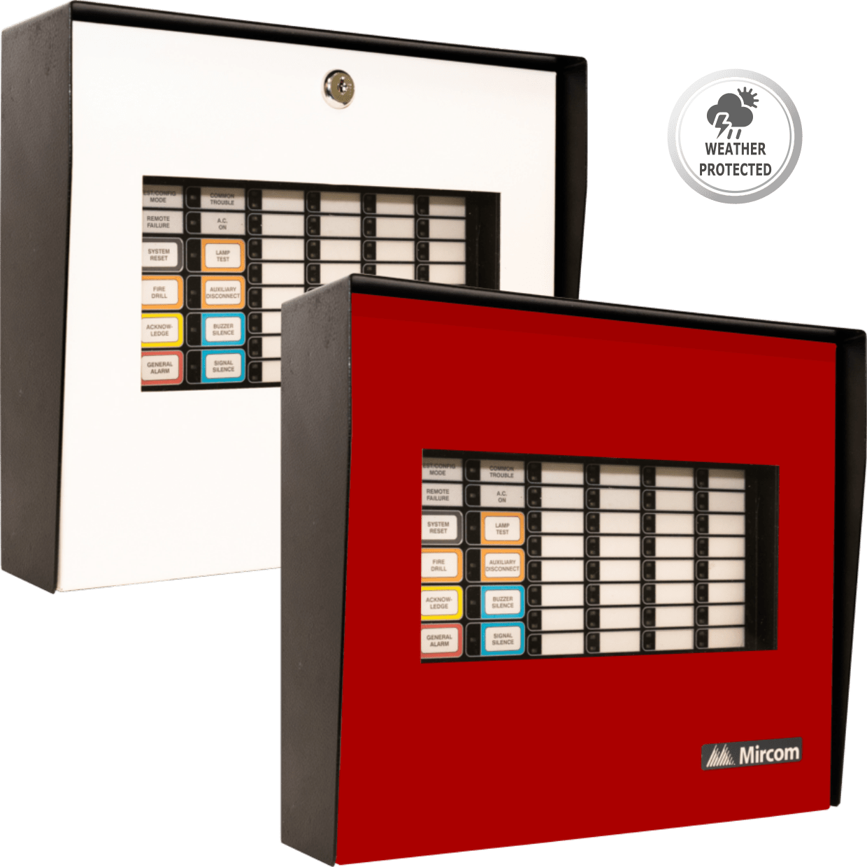 Secutron MMX-BB-1001WPRA, Secutron (MMX-BB-1001WPRA) Weather Protected Backbox For Series 1000 Annunciators (Houses 1 …