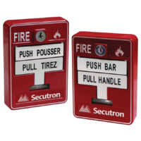 Secutron (MRM-401MPU) Single Stage Single Action Mp Addressable Manual Pull Station, Ul