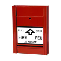 Mircom (MS-401MPU) Series Fire Alarm Manual Stations Provide Manual Fire Alarm Activation