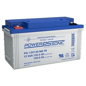 Power Sonic PG-12V140 M8 FR, Power Sonic (PG-12V140 M8 FR) Pg-12V140 M8 Fr;Longlife;147Ah 20Hr Cap;V0