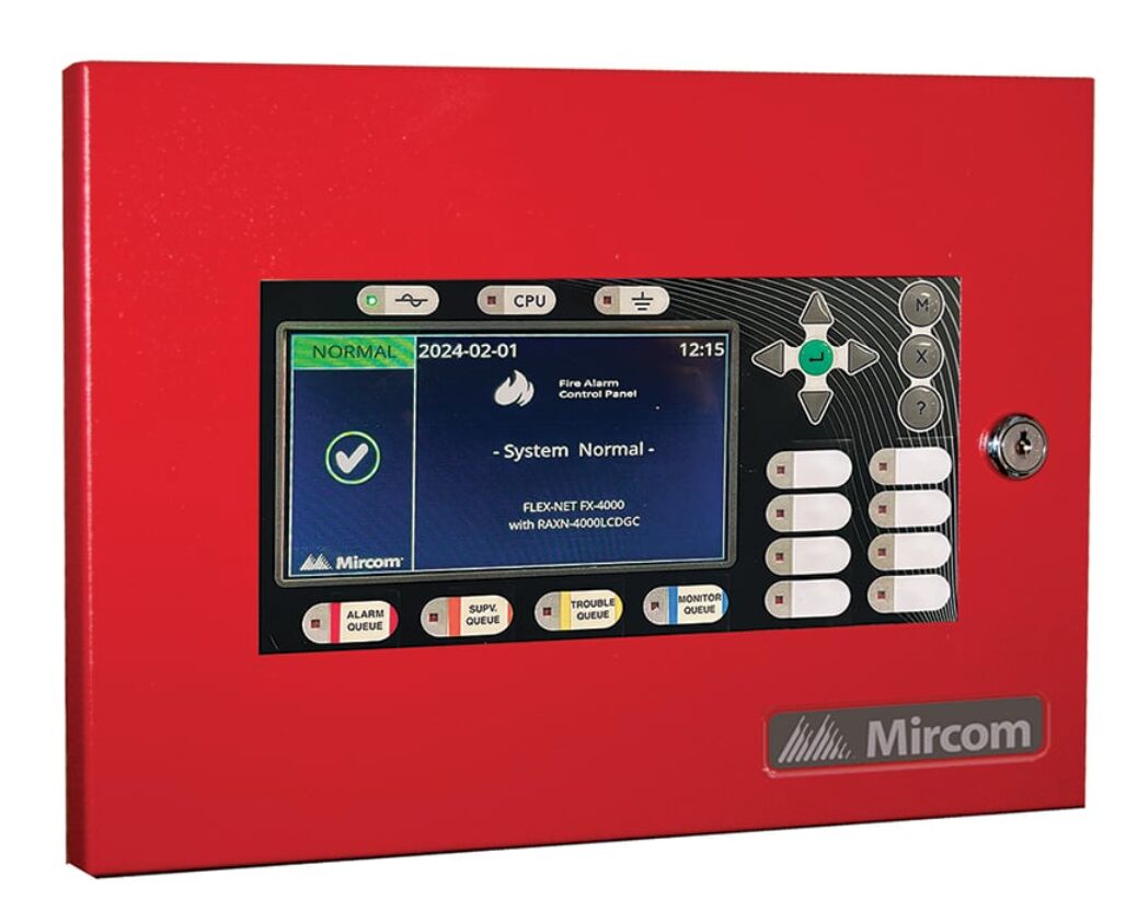 Secutron RAX-LCD-LITE, Secutron (RAX-LCD-LITE) Remote Lcd Annunciator, Mimic Display For Mr-400, Mr-401, Mr-3318