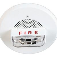 Wheelock (SA-S90-W) Self Amplified Spkr,Rndwall/Ceil, 24 Vdc,Wht