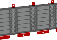 Potter (SB-24) Switch Board W/24 Programmable Switches