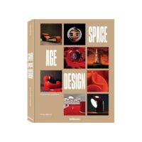 Space Age (SESIGN1) Emergency Comm Instruction Blue On White 8X9.5"