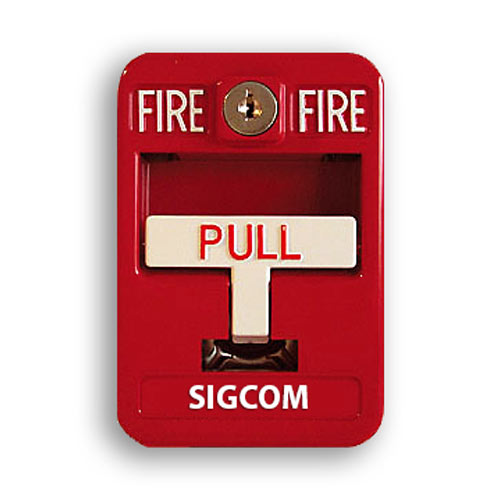 sigcom sg-42cxk1-rd-b, SigCom SG-42CXK1-RD-B SigCom Pull Station, Toggle, DPDT, Dual Action, Red, CAT30 Key
