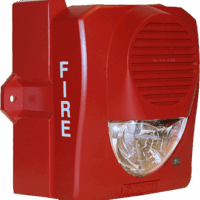 Potter (SH-120R) 120Vac Weatherproof Selectable Candela Wall Mount Horn Strobe