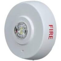 Siemens (SL24XHS-FW) Weatherproof Horn - Surface Mount Only - "Fire " Text - White- Nema 4X